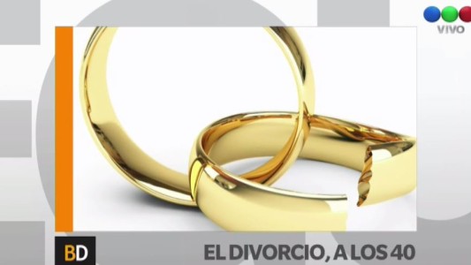 Hay 15 divorcios por día y el pico de las crisis de pareja es a los 40