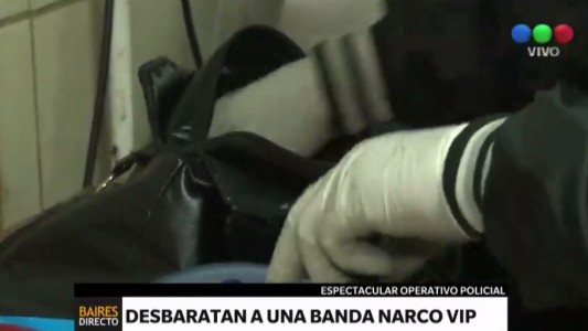 Cayó una banda narco vip
