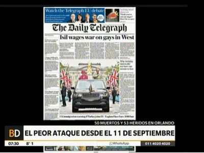 Repercusiones en el mundo por el ataque de Orlando