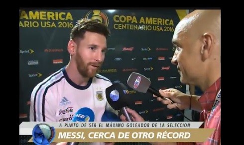 Messi: "Bati va a ser siempre el goleador histórico de la Selección"