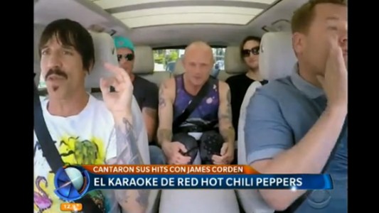 El karaoke de Red Hot Chili Peppers