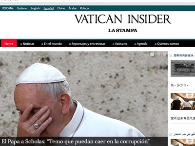 Carta del Papa a Scholas: "tengo miedo de que caigan en la corrupción"