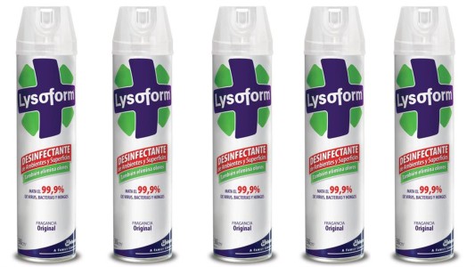 Prohíben y retiran del mercado un lote de desinfectante Lysonform contaminado con insecticida