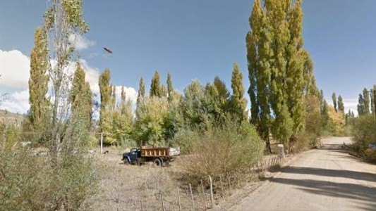 Foto de Google Street View: ¿Un OVNI en Neuquén?