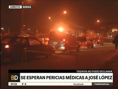 Esperan pericias médicas a José López