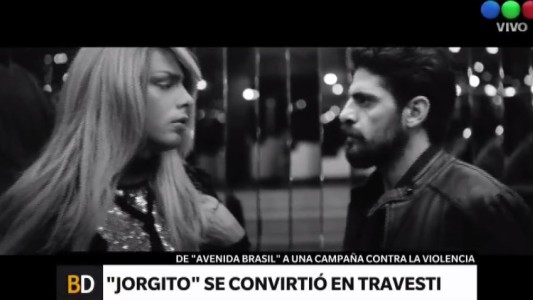 El día que Jorgito de "Avenida Brasil" se convirtió en travesti