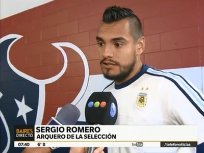 Chiquito Romero: "no agarré ninguna"