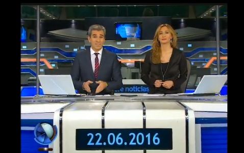 Telefe Noticias a las 13 / Bloque 1 / 22/06/2016