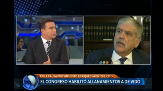 El Congreso habilitó allanamientos a De Vido