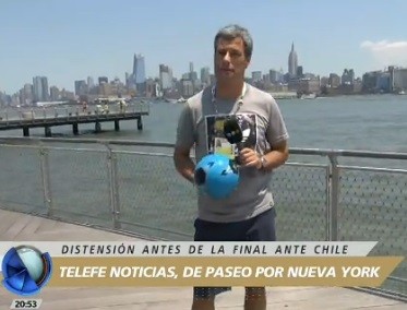 Telefe Noticias, de paseo por Nueva York