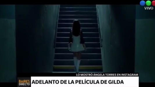 Primeras imágenes de la película de Gilda