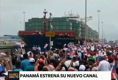 Panamá inauguró la ampliación del Canal