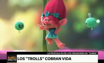 Los "trolls" cobran vida