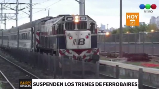Tras el choque de trenes en Rawson, Ferrobaires suspendió sus servicios