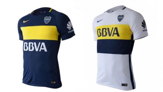Se filtraron fotos de las nuevas camisetas de Boca