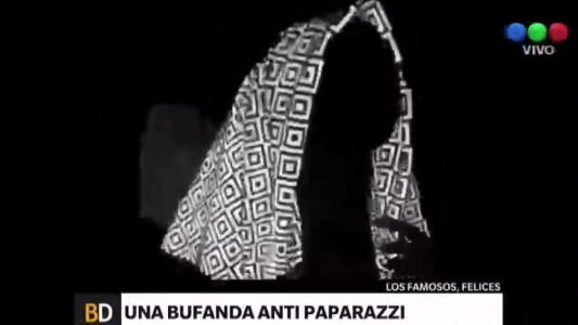 Crean una bufanda anti paparazzi