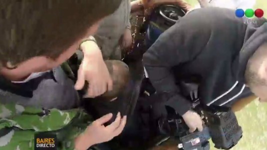 Insólito corte de pelo en altura