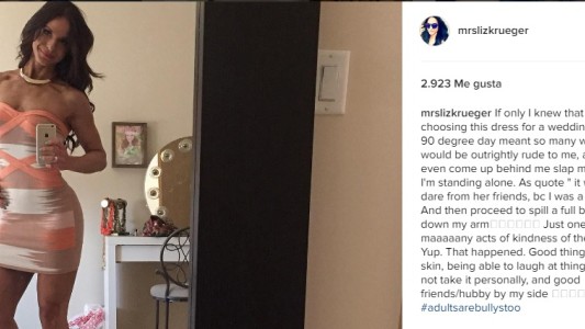 La valiente respuesta de la invitada a un casamiento que sufrió bullying por su vestido