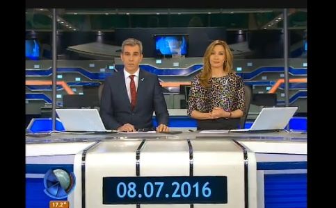 Telefe Noticias a las 13 / Bloque 1 / 08/07/2016