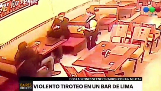 Violento tiroteo en un bar de Lima