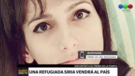 Llega a La Pampa la primera refugiada siria