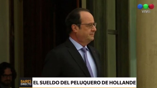 Polémica en Francia por el sueldo del peluquero de Hollande