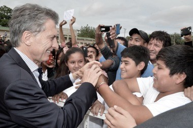 Acto de Macri en Devoto sin aludir a la protesta por el tarifazo
