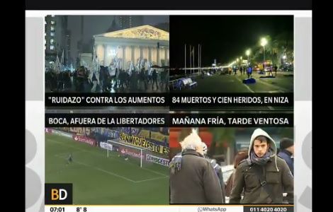 Baires Directo / Bloque 1 / 15/07/2016