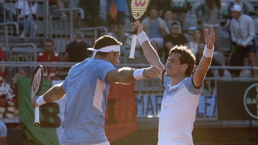 Copa Davis: con Del Potro, Argentina le ganó el dobles a Italia
