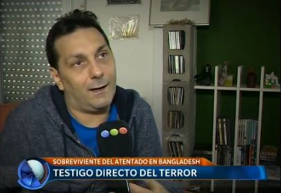 Testigo directo del terror en Bangladesh