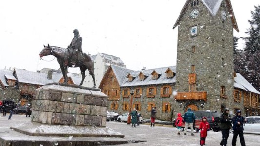 Bariloche recibió la primera gran nevada de la temporada