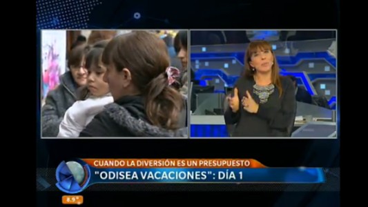 "Odisea vacaciones": día 1