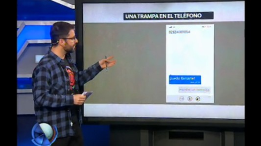 Una trampa en el teléfono