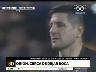 Agustín Orión podría dejar Boca