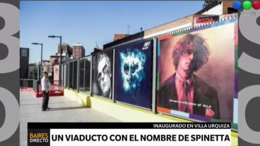 El viaducto de Congreso en Villa Urquiza se llamará "Luis Alberto Spinetta"