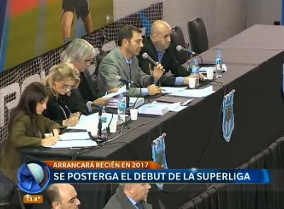 Se posterga el debut de la Superliga