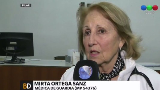 Furia en un hospital: un hombre entró con un hacha e intentó agredir a médicos en Pilar