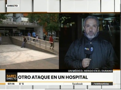 Nuevo ataque a un médico en el Hospital Durand