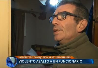 Asaltan a funcionario: lo dejan desnudo, amordazado y maniatado