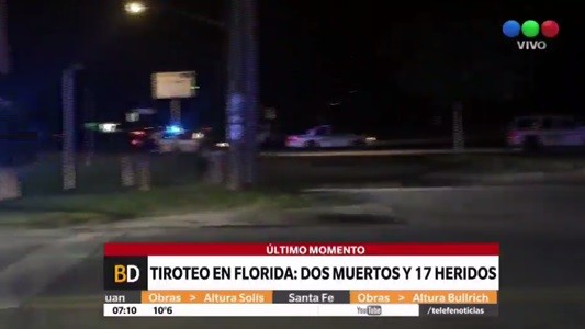 Dos muertos en un tiroteo en un bar de Florida en el que había muchos menores