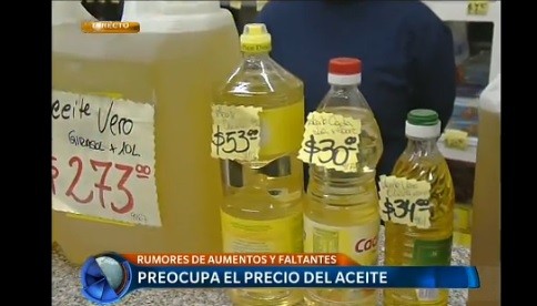 Operación aceite: durante el fin de semana creció la venta por temor a futuros aumentos