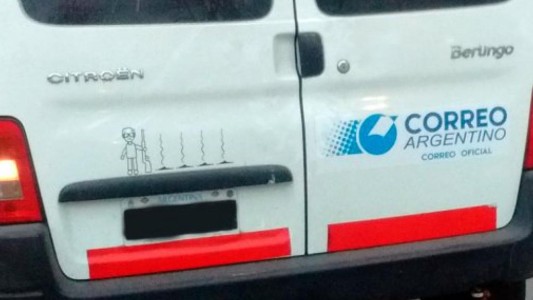 Polémica en las redes por la camioneta con la calco de Barreda y sus víctimas