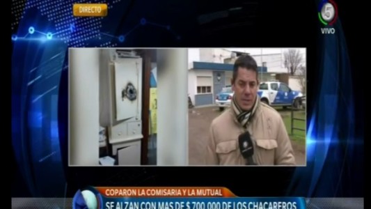 Grupo comando copó la comisaría en una localidad de Santa Fe  y se llevó a un policía como rehén