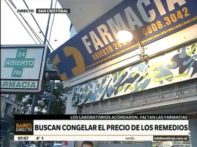 Las farmacias frente al acuerdo sobre el precio de los medicamentos