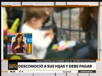 Debe indemnizar a sus hijas por haber dudado de su paternidad