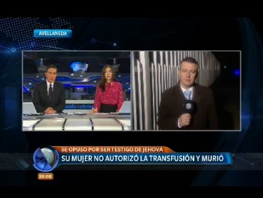 Su mujer no autorizó una transfusión y murió