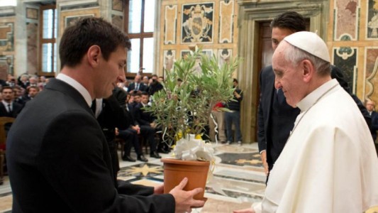 El Papa ya eligió entre Messi, Maradona y Pelé