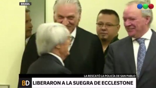 Rescataron a la suegra de Ecclestone por la que pedían u$s 40 millones