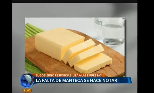 Aseguran que habrá un abastecimiento normal de manteca la próxima semana