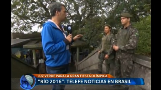 "Río 2016": Telefe Noticias en Brasil